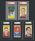 1964 TOPPS HOCKEY COMPLETE NM-MT TO MINT CENTERED FINEST TALL BOY SET EVER PSA 8