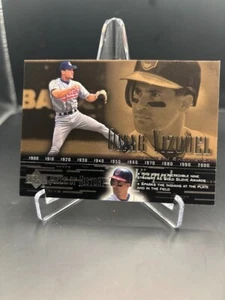 Omar Vizquel 2002 Upper Deck Piece of History #11 Cleveland Indians Baseball - Bild 1 von 2