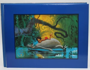 Walt Disney 1997 JUNGLE BOOK Exclusive Commemorative Lithograph Baloo Mowgli - Picture 1 of 4