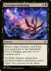 X 1 Fearsome Awakening NM Fate Reforged 069 MTG Magic The Gathering - Picture 1 of 2