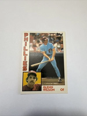 1984 Topps Traded #129T Glenn Wilson - Image 1 of 2