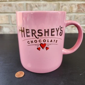 Hershey’s Chocolate Extra Large Pink Oversized Kaffeebecher Tasse Galerie Herzen - Bild 1 von 10