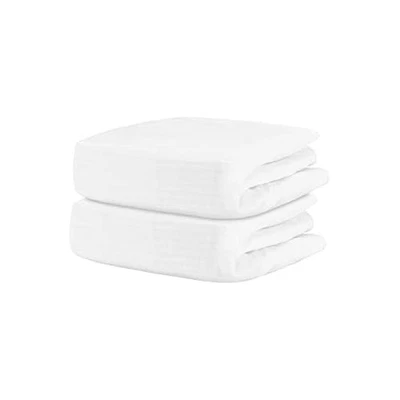 Paquete de 2 sábanas ajustables orgánicas Newton Baby - ultra transpirables y suaves, Foto 1 de 4