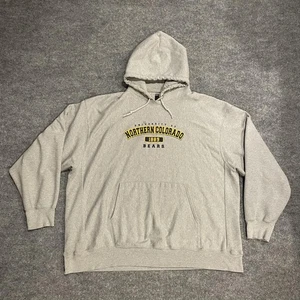 Sudadera con capucha vintage Northern Colorado Bears Champion tejido inverso para hombre 3XL gris - Imagen 1 de 11