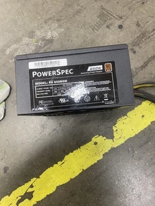 PowerSpec PS650BSM 650W Switching Power Supply 80 Plus Bronze - Afbeelding 1 van 3