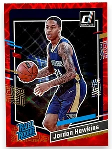 Jordan Hawkins 2023-24 Donruss #219 clasificación roja novato New Orleans Pelicans - Imagen 1 de 2