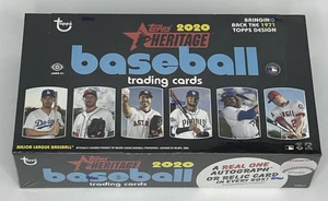2020 Topps Heritage Baseball Hobby Box - Factory Sealed - 1 Auto/Relic + Box Loader - Bild 1 von 6