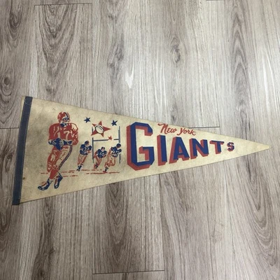 Moeda de futebol vintage rara da década de 1950 New York Giants - Imagem 1 de 4