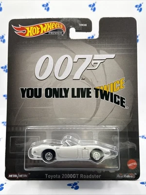 Hot Wheels Premium 007 You Only Live Twice Toyota 2000GT Roadster Brand New - Image 1 of 4