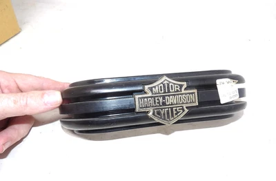 Harley Davidson FL-FLH NOS OIL TANK TRIM FITS 1965-84 4-SPEED  #62623-81 - Image 1 of 2