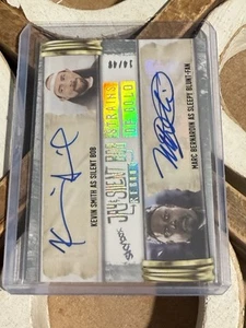 2023 Skybox Jay & Silent Bob Reboot Dual Auto 14/49 Kevin Smith Marc Bernardin - Picture 1 of 4