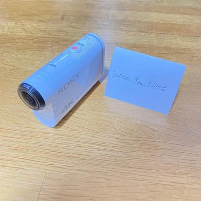 Sony Handycam FDR-X1000V White Action Camcorder Video Camera 4K Japanese Exc+++ - Image 1 of 4