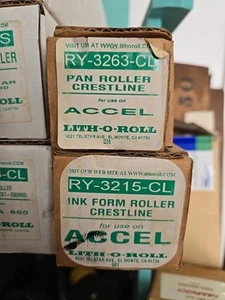 Rodillo Crestline Ryobi 3302 Itek AB Dick RY-3215-CL y RY-3263-CL - Imagen 1 de 1