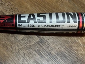 ✨RED 90’s EASTON C•CORE CARBON CORE MDL BX90-C 33” 29oz Baseballschläger - Bild 1 von 9
