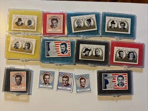 Lote de estampillas adhesivas de Hollywood 1947 raras Hattie McDaniel Barrymore Astor más - Imagen 1 de 4