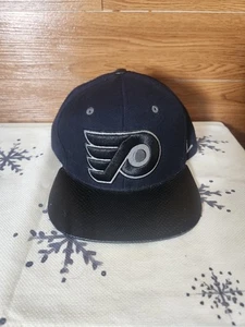 Cappello vintage oscurato Philadelphia Flyers bordo piatto pelle di serpente Zephyr uomo - Foto 1 di 10