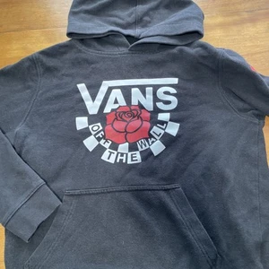 M Boys Vans hoodie with roses - Picture 1 of 6