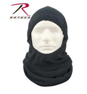Vellón polar ajustable pasamontañas Rothco negro 5585 Foto 1 de 2