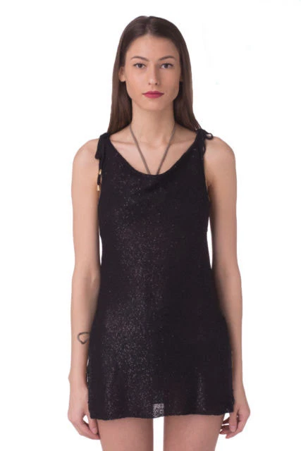 Top túnica de playa para mujer La Perla adornada con lentejuelas  Foto 1 de 1