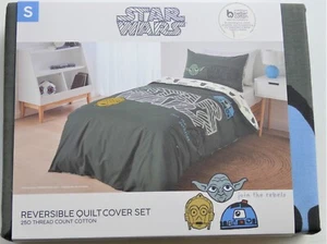 Star Wars - Join The Rebels - Quilt Cover Set - Single - NEW - Free Delivery - Picture 1 of 1