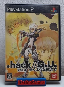 .hack g.u. vol.3 Redemption PS2 NTSC-J Completo C7738 - Imagen 1 de 3