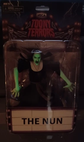 NECA TOONY TERRORS THE NUN GLOW IN THE DARK GITD CHASE VARIANT SERIES 3 RARE Cover