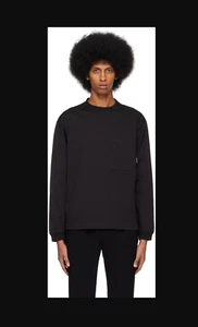Rito Structure - Men's Long-Sleeve Tee - Black - Size Large - MADE IN JAPAN - Picture 1 of 6