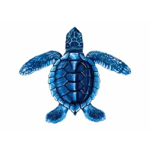 5" BLUE BABY TURTLE C (NPT - PORC-ST22C-BL) - Picture 1 of 1