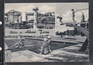 Cartolina Saluti da Abano Terme VEDUTINE EE574 - Picture 1 of 1