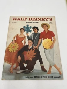 1958 WALT DISNEY MAGAZIN Band IV # 1 ANNETTE FUNICELLO FOTOALBUM WEIHNACHTEN - Bild 1 von 3