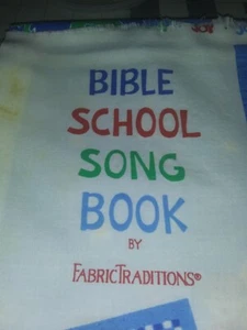 Bibelschule Liederbuch Vintage 1996 Stoffbahnen Stofftraditionen zuschneiden & nähen.  - Bild 1 von 3