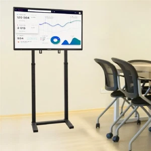 TV Ständer Standfuss Höhenverstelbar Fernseher Ständer 32-65 Zoll VESA 600×400mm - Bild 1 von 12
