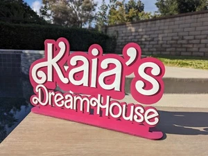 Custom Wooden Name Sign - Home Decor & Kids Wall Hanging | Personalized - Picture 1 of 7