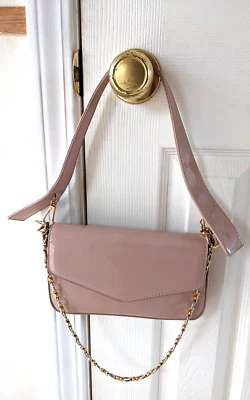 NEW Zoe Patent leather handbag 9''x5'x2''' - Image 1 of 3