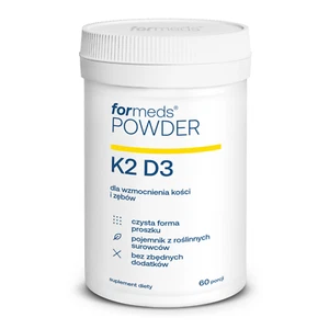 Natural Vitamin K2 D3 Powder Only Natural Ingredients 60 - Picture 1 of 1