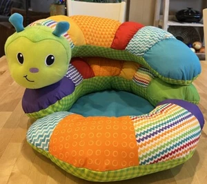 Infantino Caterpillar Prop-A-Pillar Tummy Time Seated Support Pillow - Picture 1 of 15