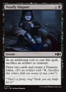 Deadly Dispute NM MTG Tarkir: Dragonstorm TDM TDC Magic - Picture 1 of 3