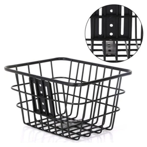 Zum Einkaufen Eisen Drahtkorb vorne Fahrradkorb geeignet f??r Lebensmittel - Bild 1 von 6