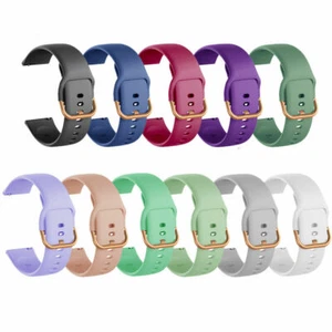 Silicone Sport For Band Samsung Galaxy Watch 3 41mm/Active2 40/44mm Wrist Strap - Picture 1 of 23