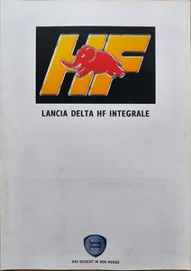 LANCIA Delta HF Integrale - 1991 - Prospekt Brochure - 6 Seiten - Bild 1 von 1