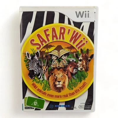 Safar'Wii Nintendo Wii PAL *Complete* Wii U Compatible Safari TRACKED - Image 1 of 4