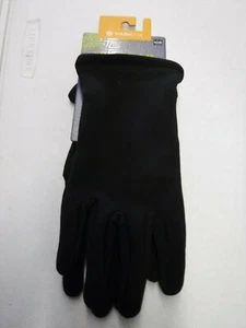 BOYS M/L 8/20 TEK GEAR BLACK STRETCH GLOVES TOUCH SCREEN COMPATIBLE NEW #20380 - Picture 1 of 2