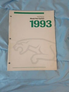 Jaguar 1993 XJS Baujahr Update 40 Seiten - Bild 1 von 7