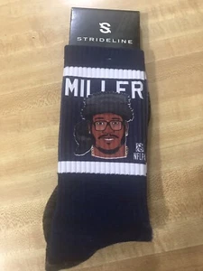 Von Miller Denver Broncos NFL Strideline L Men’s Socks NWT - Picture 1 of 4
