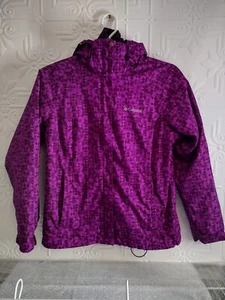 Columbia Interchange 2 in 1 Thermal Coil Purple Winter Snow Hood Coat Women Med - Picture 1 of 15