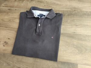 Tommy Hilfiger Polo Negra Casual Año 2010