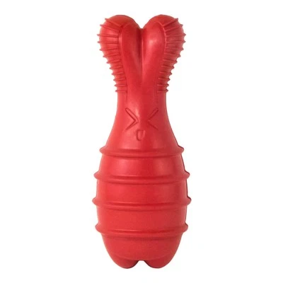 Petstages Grunting Fetch Bunny Interactive Play Pet Dog Toy Red - image 1 of 4