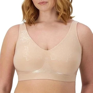 Nuevo con etiquetas Sujetador Bali Cool Comfort Beige Sin Alambres Talla 2XL - Imagen 1 de 7