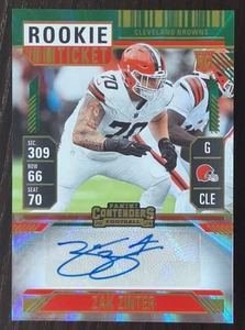 2024 contenders rookie ticket auto Zak Zinter green Prizm #231 - Picture 1 of 2