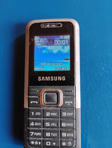 SAMSUNG E1120-Seniorenhandy einfach-gebraucht ohne Ladekabel - Bild 1 von 8